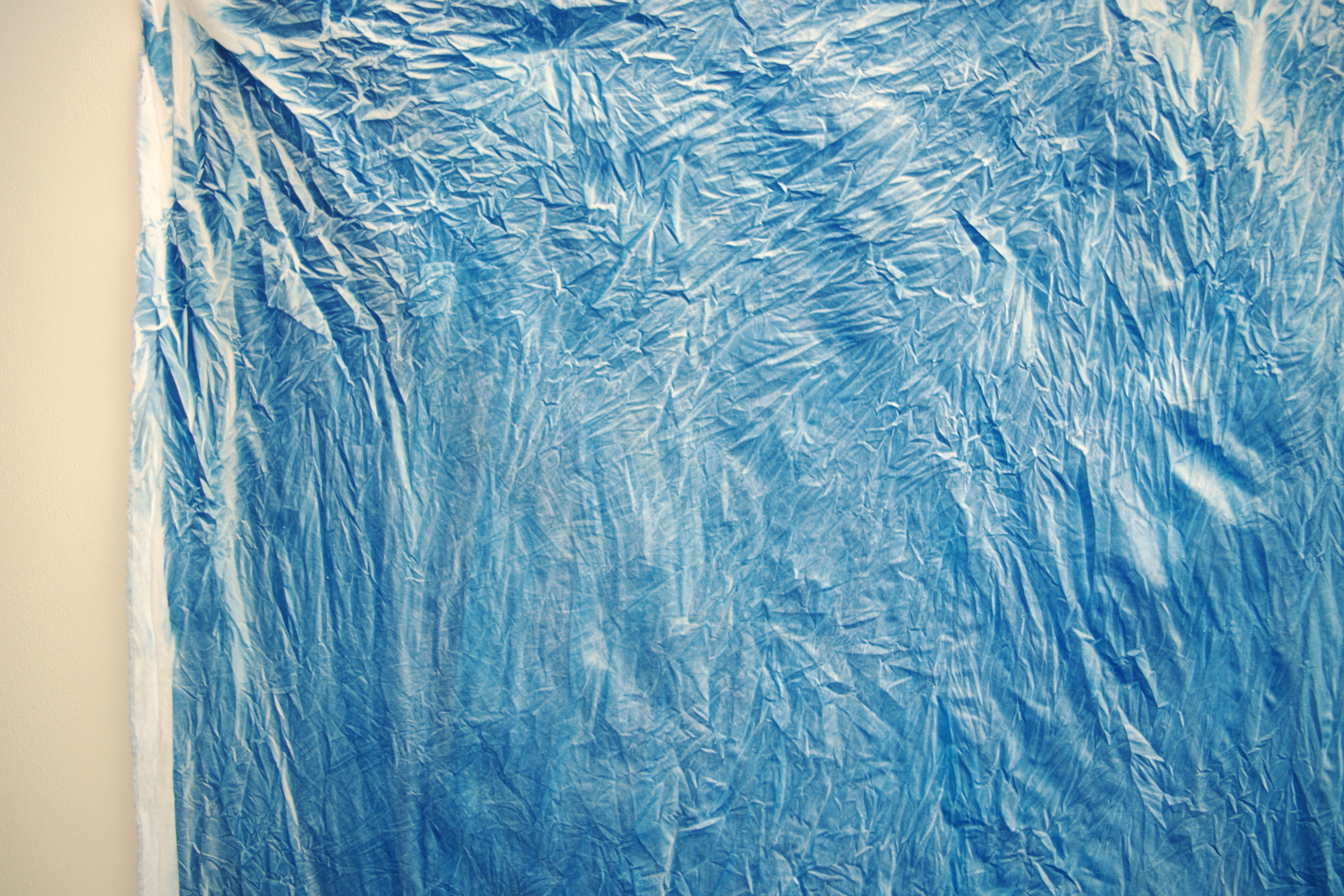 960s, cyanotype, textil, 100 x 100 cm, 2018